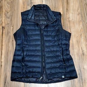 Black REI Down Vest